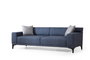 Atelier Del Sofa Petra 3 - Sofá de 3 Plazas Azul